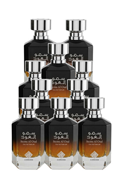 ALMARASEM 10 قطع من عطر سومو العود 100 مل