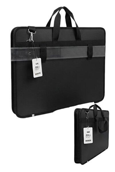 SEYFİKİRTASİYE 38x55 cm proje resim çantası körüklü PLASTİK malzeme T cetvel ...