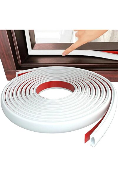 ToolHouse Door Weather Stripping 6M, Self-Adhesive Door Seal Strip for Window...