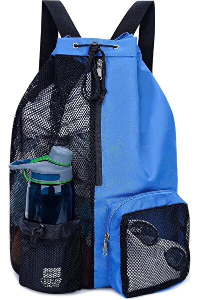 LinJie Swimming Drawstring Bag,Large Capacity Swim Equipment Beach Bag,Lightw...