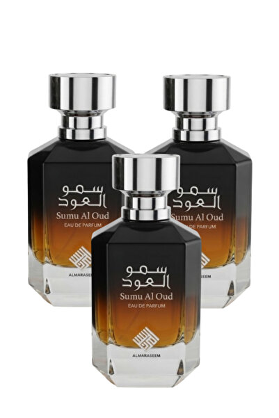 ALMARASEM 3 Pieces Sumu Al Oud Perfume 100ML