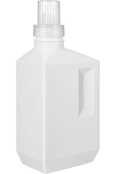 Aputue Laundry Detergent Dispenser Bottle, Large Capacity White Bottle with L...