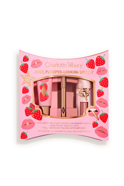 charlotte tilbury مجموعة شفاه ممتلئة ومشرقة