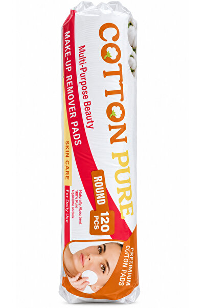 Generic Brand Koton Pure Cotton Multi-Purpose Discs - 120 Round Discs