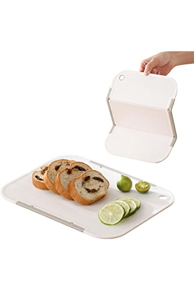 ALMEKAQUZ Foldable Chopping Board, Portable Kitchen Cutting Mat for Food Prep...