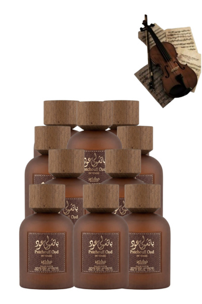 MASHAER 10 قطع من عطر الباتشولي والعود المركز 100 مل