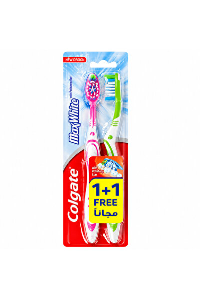 Generic Brand Colgate Toothbrush Max White Medium 1+1 Free