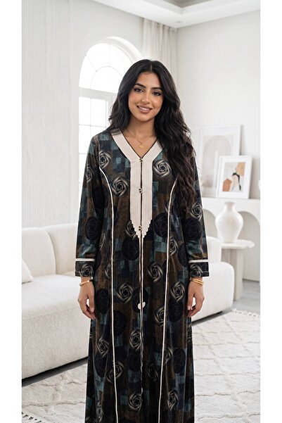 alqarat جلابية شتوية من ماركة "مزن"
