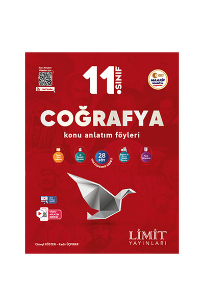 Limit Yayınları Limit 2027 11. Sınıf Coğrafya Kaf Konu Anlatım Föyleri Maarif...