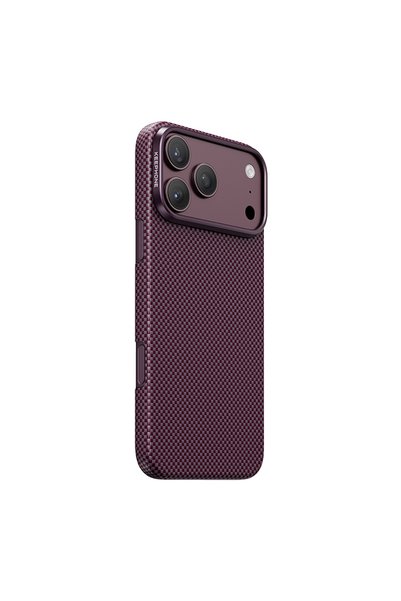 KeepHone حافظة متوافقة مع هاتف iPhone 17 Pro و18 Pro، غطاء من ألياف الكربون و...