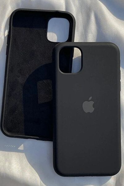 Revasser iPhone 11 için Kılıf Lansman Logolu İçi Yumuşak Kadife 11 kılıfı sil...