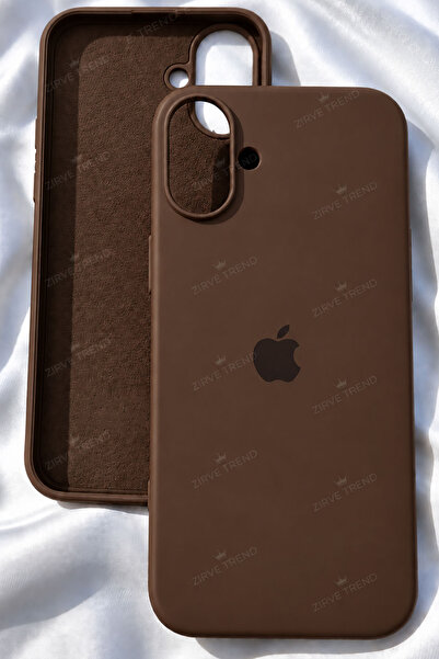 Revasser iPhone 16 Plus için Kılıf Lansman Logolu İçi Yumuşak Kadife 16 Plus ...