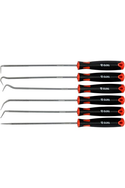 VOREL by YATO Set 6 Cârlige Extras Garnituri Yato, 240 mm, Crom-Vanadiu