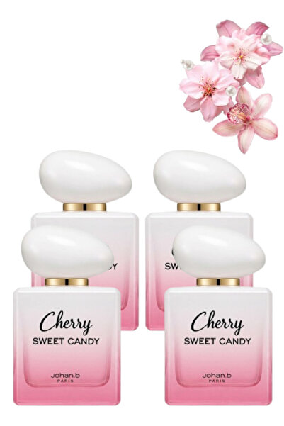 Johan.B Paris 4 Pieces Cherry Sweet Candy Perfume 85ML