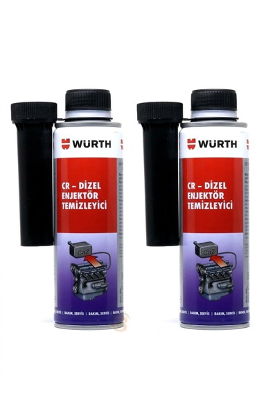 Dizel Yakıt Sistemi ve Enjektör Temizleyici 300ml 2'li