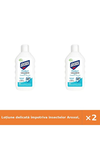 Aroxol Loțiune delicată împotriva insectelor Aroxol, 200 ml, pachet 2 buc.