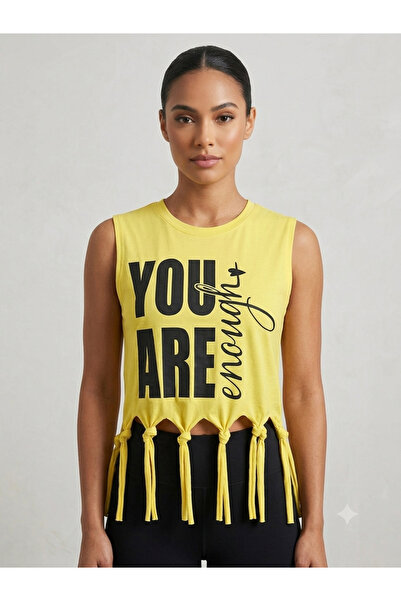 Generic Brand Yellow Trendy Tshirt