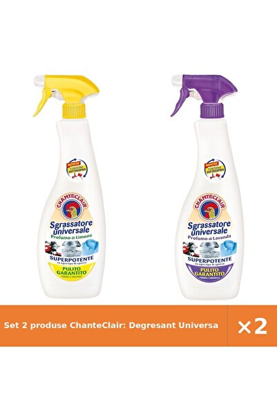 Chanteclair Set 2 produse ChanteClair: Degresant Universal Lămâie 600 ml + Un...
