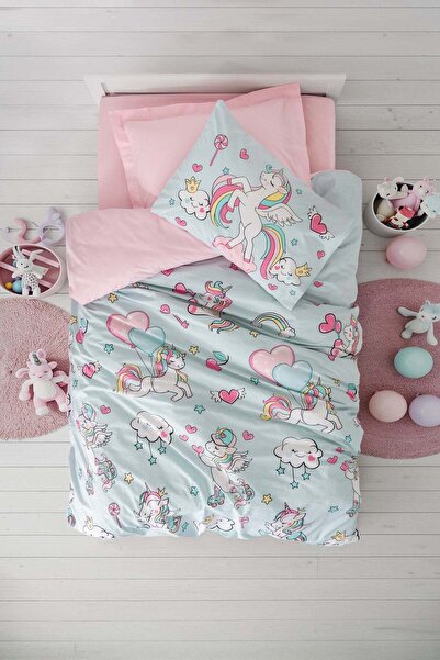 Cotton Box Lenjerie de pat pentru 1 persoană Junior Twinka Roz