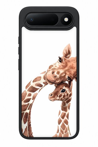TECNO Spark 50 5g Compatible Giraffes Patterned Shockproof Case with Camera P...