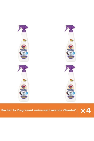 Chanteclair Pachet 4x Degresant universal Lavanda 600 ml curățare eficientă