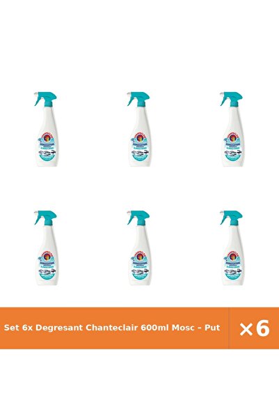 Chanteclair Set 6x Degresant 600ml Mosc – Putere de Curățare, Ideal Bucătărie