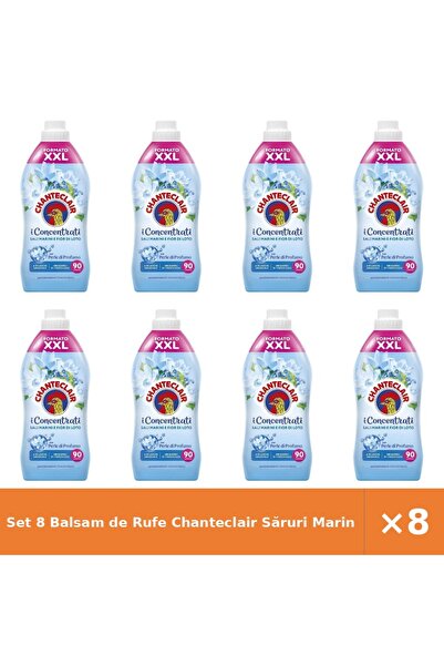 Chanteclair Set 8 Balsam de Rufe Săruri Marine și Flori de Lotus, 1800 ml, 90...
