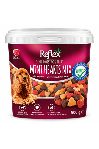 Plus Semi Moist Mini Hearts Mix Köpek Ödül Maması