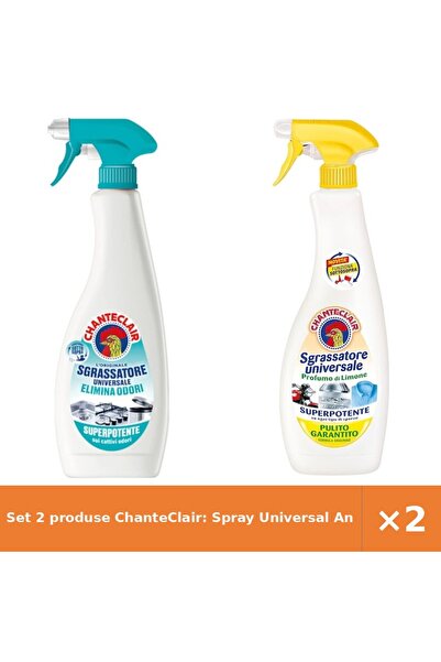 Chanteclair Set 2 produse ChanteClair: Spray Universal Anti-Miros + Degresant...