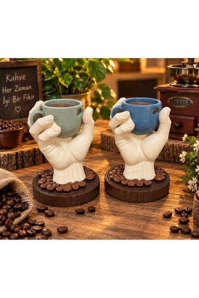 tütsü marketi Handheld Incense Burner Holding a Coffee Cup