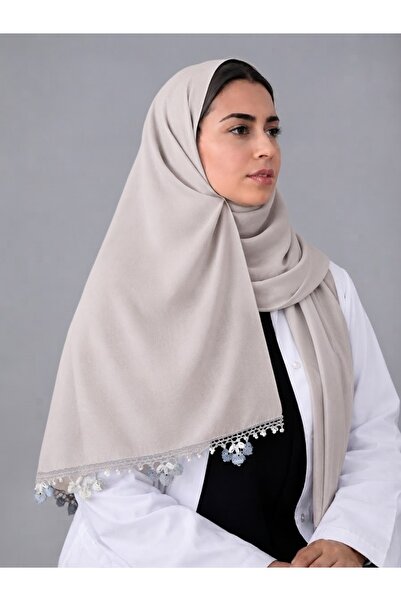 Veil Designer طرحة بوال شغل تركي بقماش ياباني شغل يدوي تطريز كروشيه المقاس : ...