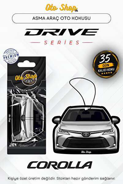 OTOSHOPTR TOYOTA COROLLA Araba Kokuları Drive Serisi Oto Araç Kokusu (Gümüş Gri)