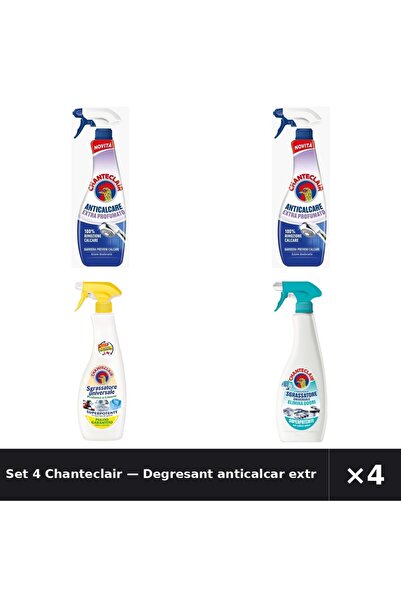 Chanteclair Set 4 — Degresant anticalcar extra-p + Degresant universal Lamaie...