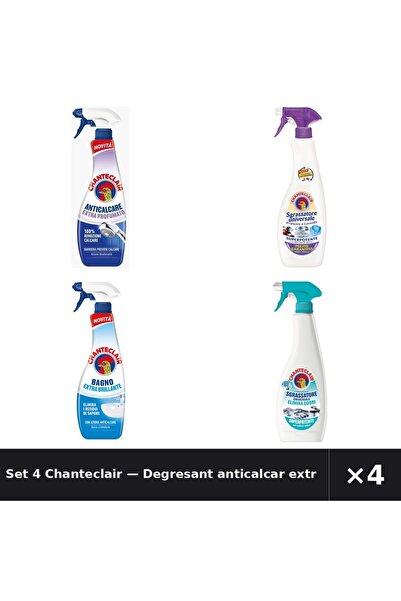 Chanteclair Set 4 — Degresant anticalcar extra-p + Degresant universal Lavand...