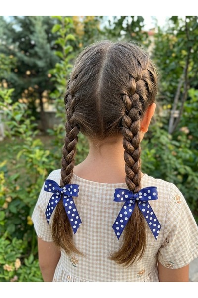 Lastikli Mavi Benekli 2 li Fiyonk Toka