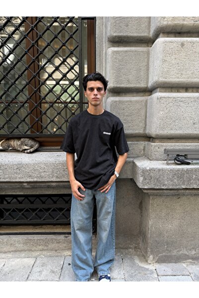 Silentorder Baskılı Washed T-shirt