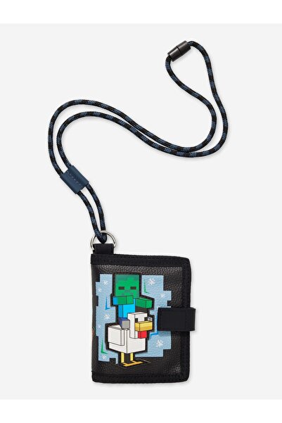 SMIGGLE Minecraft Boyun Askılı Cüzdan