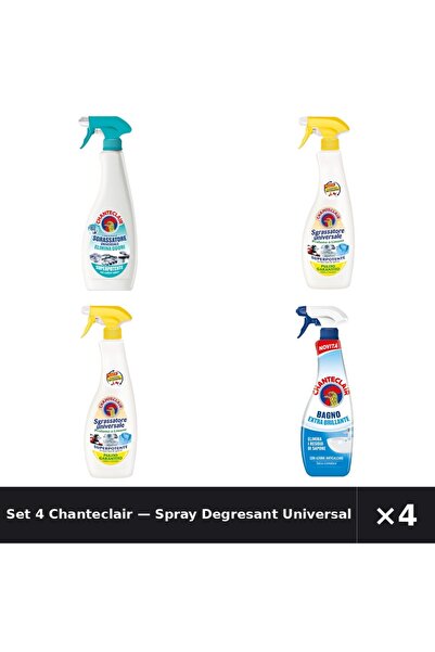 Chanteclair Set 4 — Spray Degresant Universal An + Degresant universal Lamaie...