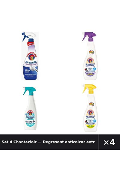 Chanteclair Set 4 — Degresant anticalcar extra-p + Degresant universal Lavand...
