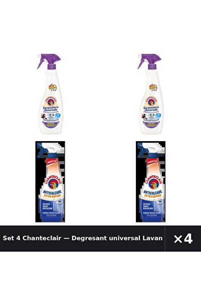 Chanteclair Set 4 — Degresant universal Lavanda + Degresant anticalcar extra r