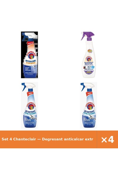 Chanteclair Set 4 — Degresant anticalcar extra r + Degresant universal Lavand...