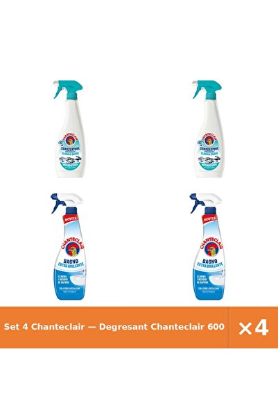 Chanteclair Set 4 — Degresant 600ml + Degresant anticalcar extra s
