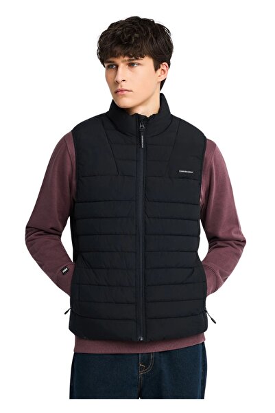 Funky Buddha Ανδρικό Αμάνικο Μπουφάν FBM014-001-01 – Black - xxl