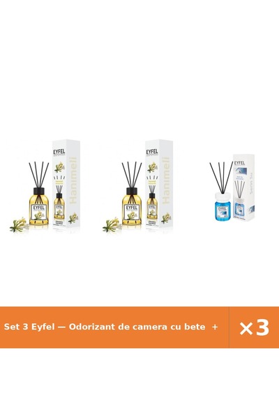 Eyfel Set 3 — Odorizant de camera cu bete + Odorizant de camera cu bete