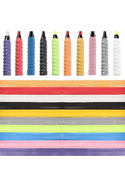 Yelajoy 10 PCS Tennis Racket Grip Tape, Anti-Slip Overgrip for Badminton, Swe...