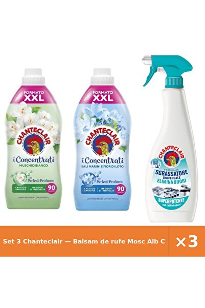 Chanteclair Set 3 — Balsam de rufe Mosc Alb Chan + Balsam de rufe Saruri Mari...