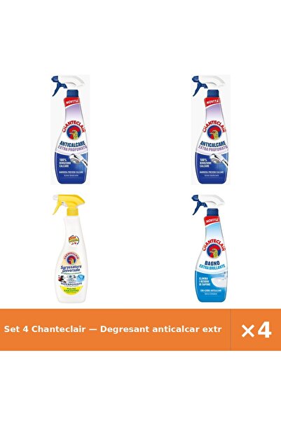 Chanteclair Set 4 — Degresant anticalcar extra-p + Degresant universal Lamaie...