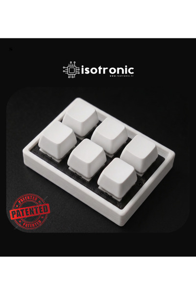 6 Tuşlu Programlanabilir Makro Klavye Özelleştirilebilir Macro Keypad
