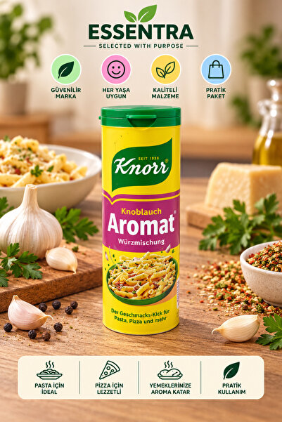 Essentra Home Knorr Aromat Sarımsaklı Baharat Karışımı yemek baharatı, makarna baharatı, Würzmischung