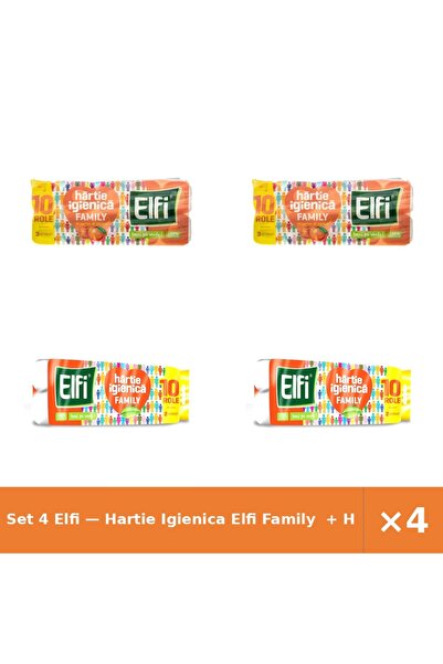 Elfi Set 4 — Hartie Igienica Family + Hartie Igienica Family